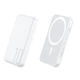 Портативна батарея Повербанк Remax RPP-65 10000mah 20W MagSafe Біла - зображення 1