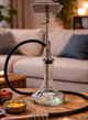 Кальян Trumpet Hookah T-Combi 60 см Трампет Т-Комби Калик из нержавеющей стали, хука на одну трубку с диффузором серебристый - изображение 3