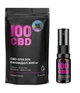 CBD-ОЛІЯ 30%, 3000 мг cbd, 60 порцій по 50 мг cbd, 10 мл, солодка малина ТМ 100CBD - изображение 1