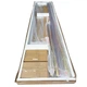 Душова кабіна без піддона Koer SR SC03-90x90x200-TR-12 прозоре скло Easy Clean 6 мм, матове золото (KR5358) - зображення 4