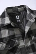 Куртка Brandit клетчатая Lumberjacket 3XL black/charcoal ( 9478.221.3XL ) - изображение 3