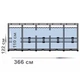 Каркасний басейн Avenli 12363V63 Розмір 366 х 122 см Frame Round Plus Об'єм 10677 літ - зображення 3