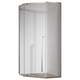 Душевая кабина без поддона Koer SR SC06-90x90x200-TR-01 прозрачное стекло Easy Clean 8мм, хром (KR5364) - изображение 1
