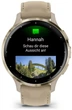 Смарт-годинник GARMIN Venu 3S Soft Gold S. Steel Bezel w. French Gray Case and Leather Band (010-02785-55) - зображення 4