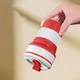 Складная силиконовая чашка с крышкой Collapsible 350мл Красный - изображение 3