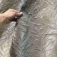 Ткань портьерная жаккард Elegant 330 см, 300 г/м2 шторная интерьерная ткань для штор, портьер и декора 21302 сірий беж м.п. - изображение 6