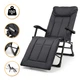 Удобное кресло кровать до 150 кг со встроенным матрасом LEOBRO Black (LB-FCB-G3-BLK) - изображение 1