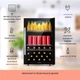Холодильник для напоїв Klarstein Beersafe 5XL 147 л зі скляними дверима чорний (10045902) - зображення 3