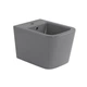 Біде підвісне Qtap Tern 520x350x330 мм, Stone grey QT17551303GSG - зображення 1