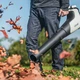 Аккумуляторная воздуходувка садовая Litheli 560CFM, питание от павербанка (2шт УМБ Litheli Power Bank 20000 mAh, 45W, 4А в - изображение 5