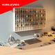 Дерев'яна полиця-органайзер Kruzzel для іграшкових машинок Hot Wheels, фігурок і колекцій на 90 комірок 78.5 x 50 см (21997) - зображення 3
