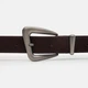 Ремень женский из натуральной замши Sergio Torri 24-011 кор.мет.шл.трик 100 см Коричневый (2000000048833) - изображение 4