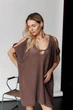 Вязаная туника Тренд ART KNIT шоколад, S-M 044565 - изображение 2