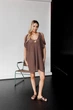 Вязаная туника Тренд ART KNIT шоколад, S-M 044565 - изображение 10