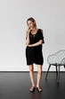 Вязаная туника Тренд ART KNIT черная, S-M 044550 - изображение 11