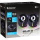 Акустическая система 2.0 Defender Solar 8 10Вт Bluetooth USB 3.5 мм mini-jack RGB подсветка Black (65938) - изображение 7