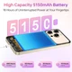 Смартфон Oukitel P1 Pro 6.7" AMOLED FHD+ 8GB/512GB Helio G100 5150mAh 50+32Мп Black (P1_Pro_8_512_BK) - зображення 6