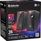 Акустична система 2.0 Defender J5 6Вт з підсвічуванням USB 3.5мм mini-jack Black (65965) - зображення 6