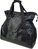 Дорожная сумка, саквояж 25L Wallaby черный с розами - изображение 3