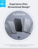 Павербанк Anker MagGo A1664 10000 mAh Qi2 30W, магнітний Power Bank з USB-C PD для iPhone (MagSafe) та Android Black - зображення 2