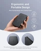 Павербанк Anker MagGo A1664 10000 mAh Qi2 30W, магнітний Power Bank з USB-C PD для iPhone (MagSafe) та Android Black - зображення 6