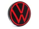 Эмблема Volkswagen на багажник ID 3M0.853.630 красный - изображение 1