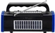 Портативная колонка с фонарем NEWVEW NV-9010 Solar Panel/BT/USB/TF/FM Blue (NWVW-NV-9010-BL) - изображение 2