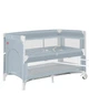 Манеж детский - кровать для новорожденных 2 в 1 со вторым дном Porta CRL-18103 Mint Green 125*65 см CARRELLO серый - изображение 2