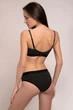 Бюстгальтер бралетт хлопок Jasmine Iris 1908/66 черный 70A - изображение 2