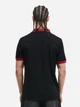 Поло чоловіче Lonsdale BYERMOOR 117882-1503 L Black/Red (4255581599887) - изображение 3