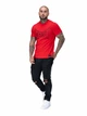 Футболка чоловіча TapOut LIFESTYLE BASIC TEE 940005-2514 L Red/Black (4255581589468) - изображение 2
