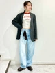 Пиджак классический удлиненный женский Uniqlo 933141672 2XL Серый (1159857894) - изображение 5