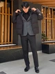 Пиджак классический удлиненный женский Uniqlo 933141672 XL Серый (1159856484) - изображение 13