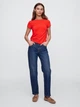 Футболка хлопковая женская GAP 479458128 XL Красная (1159855436) - изображение 3
