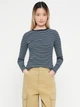 Лонгслив длинный женский GAP 619753379 L Синий/Зеленый (1159857935) - изображение 4