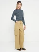 Лонгслив длинный женский GAP 619753379 L Синий/Зеленый (1159857935) - изображение 5