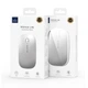 Маніпулятор миша бездротова WIWU Wimice Lite 2.4G Wireless Mouse WM101-C silver (6976975613191) - зображення 2