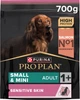 Сухой корм Purina PRO PLAN Small&Mini Adult 1+ Sensitive Skin для взрослых собак мелких пород с чувствительной кожей, с лососем 700 г (7613035120808) - изображение 1
