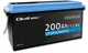 Akumulator Qoltec LiFePO4 Litowo-Żelazowo-Fosforanowy 12.8V 200Ah 2560Wh BMS 53707 (5901878537078) - obraz 1