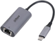 Adapter Dahua TC31 USB-C to RJ45 Silver (6923172594532) - obraz 1
