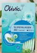 Щоденні гігієнічні прокладки з екстрактом Алоє Olivia normal slipeinlagen 45 шт 1 крапля - изображение 3