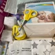 Набор в роддом для мамы и новорожденного Kinder Surprise в прозрачной сумке L + сумка M для малыша в подарок EkoMama - изображение 3