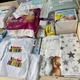 Набор в роддом для мамы и новорожденного Kinder Surprise в прозрачной сумке L + сумка M для малыша в подарок EkoMama - изображение 5