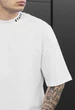 Футболка Staff logo black white oversize M - зображення 3