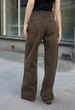 Джинси Жіночі Стаф Коричневі Широкі Штани Класичні Staff 2511 Brown Wide Leg 36 (385640) - зображення 4