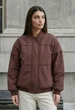 Жіноча Куртка Стаф Коричнева Оверсайз З Капюшоном Staff Ok Brown Oversize M-L (387053) - зображення 1