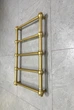 Рушникосушка електрична Terma Retro 800x504 Brass, тен MOA - зображення 8