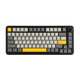 Игровая магнитная клавиатура AJAZZ AK820 Max Grey yellow - изображение 1