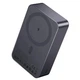 Повербанк Hoco I6O8J Magnetic 20000 мАч Metal Gray, MagSafe, беспроводная зарядка Qi 15W, PD 20W, компактный Power Bank, Темно-серый - изображение 1