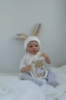 Кукла Реборн Reborn Doll 50 см, реалистичный винил-силионовый мальчик пупс в одежде+аксессуары - изображение 3